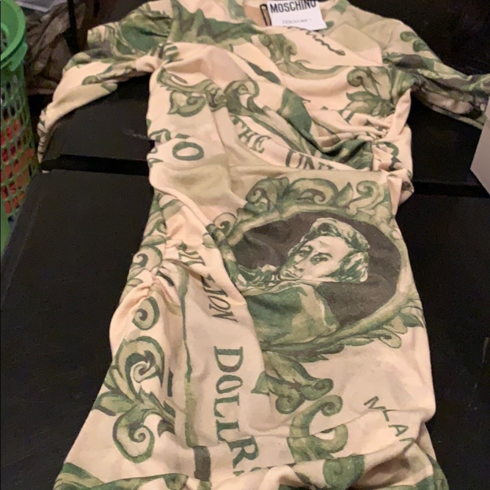 Moschino money dress$$$$